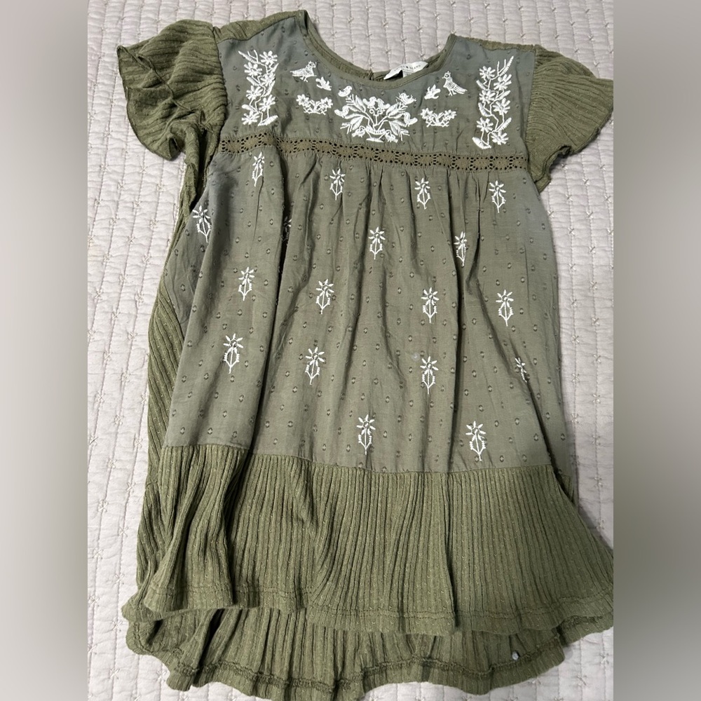 Lucky Brand Embroidered Top
